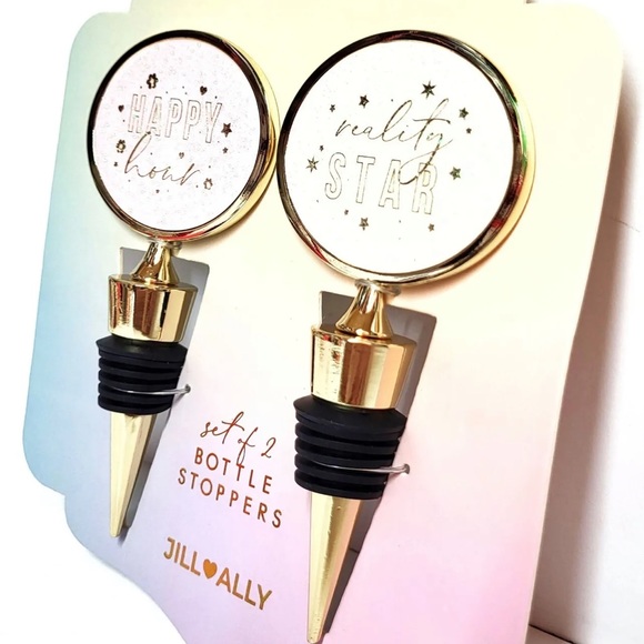Jill & Ally Set of 2 Bottle Stoppers - Picture 3 of 5